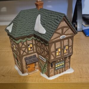 Heritage Village Collection Dickens' Village Series T Puddlewick Spectacle Shop